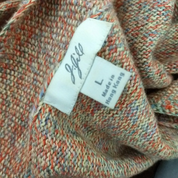 J. Jill Sweaters - 🆕 J. Jill marled three-quarter sleeve button down